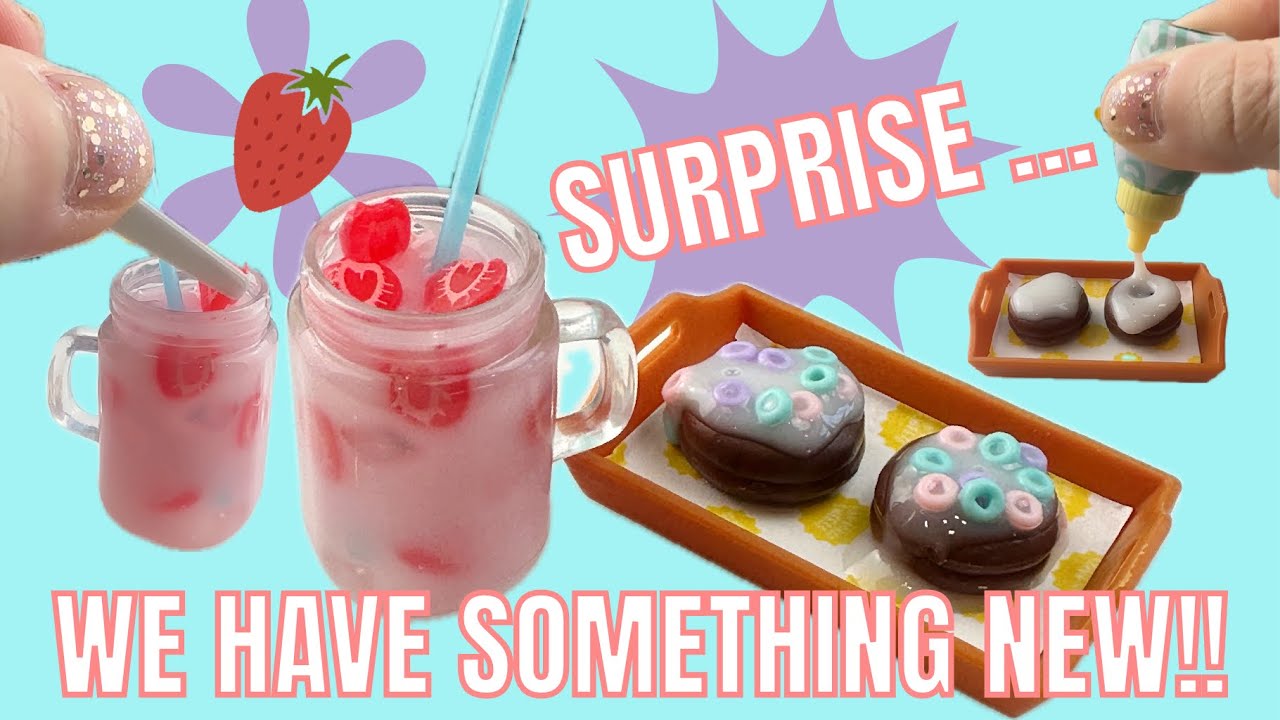 OUR NEW MINI KITCHEN | Making Miniature Food - YouTube