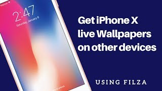 Get iPhone X Live Wallpaper on other iPhones using Filza screenshot 3