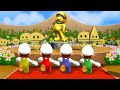 [マリオパーティ9 ]かちぬきバトル ワルイージ vs デイジー vs マリオ vs ヘイホー (最強CPU｢たつじん」)