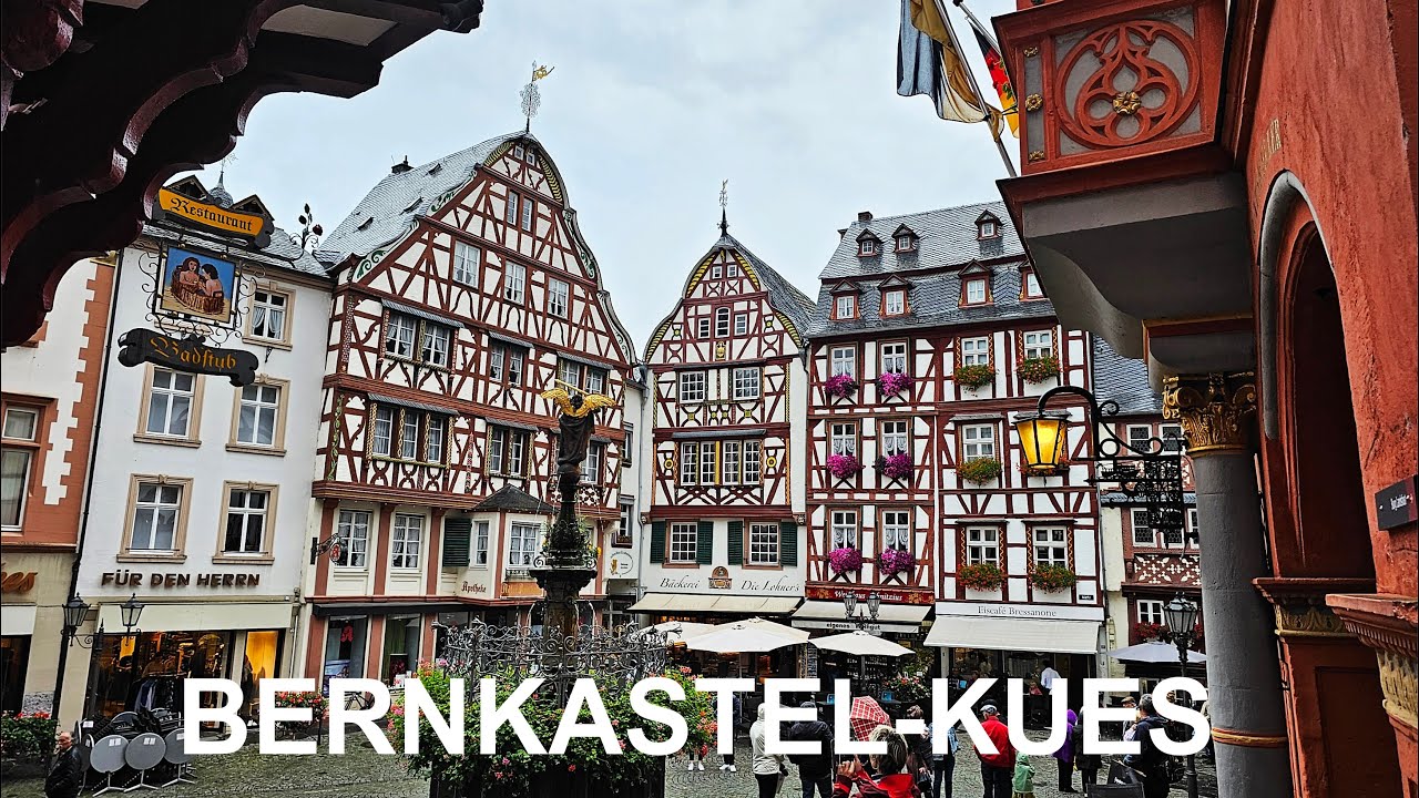 Bernkastel-Kues & Traben-Trarbach & Burg Landshut - Mosel - Landshut Castle - Moselle - Germany