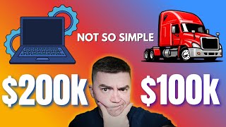 Truck Driver Vs Tech Job Not An Obvious Choice...