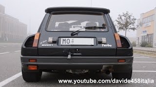 ACTION! Renault 5 Maxi Turbo: launch, flames & sound