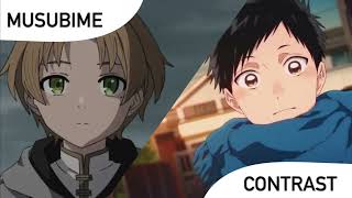 Contrast x Musubime (Blue Box x Jobless Reincarnation S2) (ft. A book of old friends)