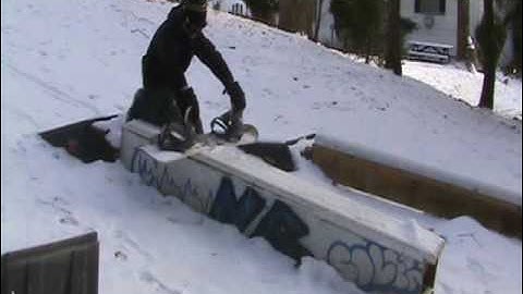 How To Frontside Boardslide- Snowboard