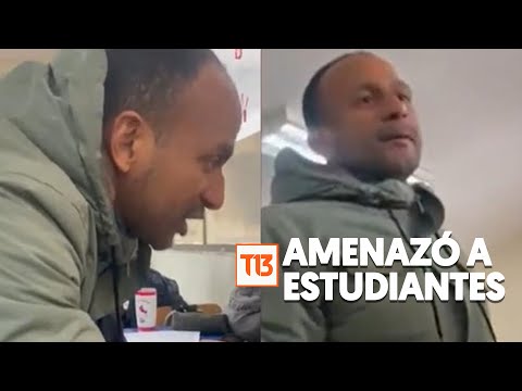Profesor amenazó a estudiantes con un pupitre en San Ramón