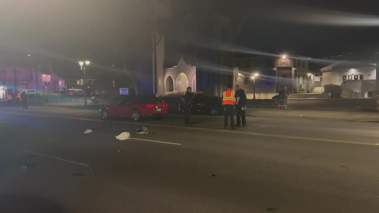 Elderly pedestrian dies after being struck by car in Kalihi - YouTube