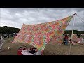 【OUTDOOR PARK 2019】CHUMS（チャムス）ブービー ウイング タープ（Booby Wing Tarp）Tie Dyeカラーの紹介