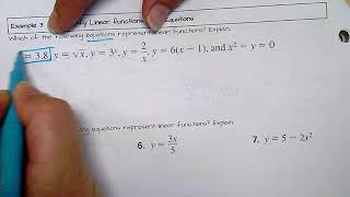3.2 Linear Functions