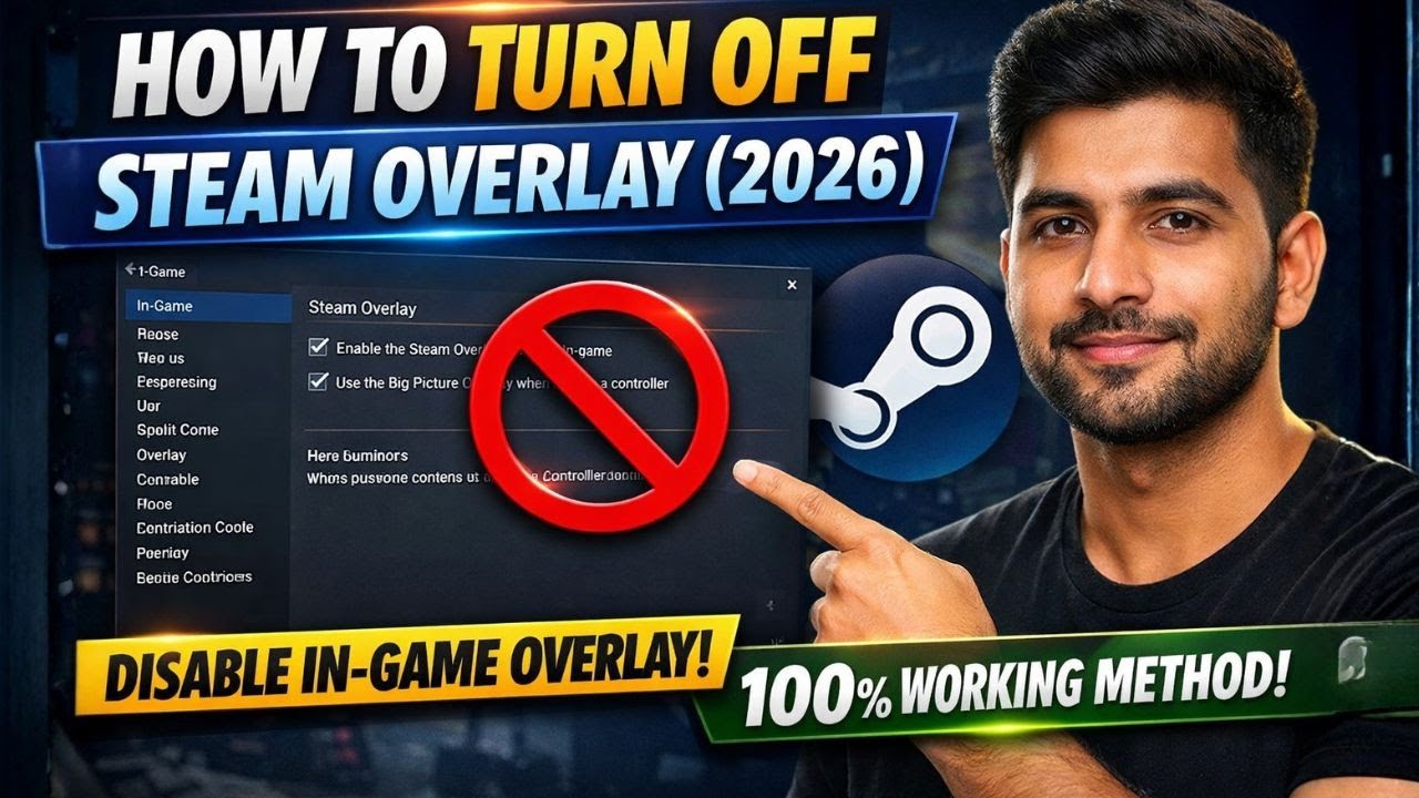 How To Turn Off Steam Overlay (2026) | Disable In-Game Overlay