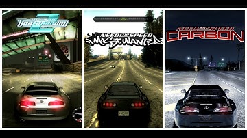 Graphics and Sound comparison: NFS Underground 2 vs Most Wanted vs Carbon
