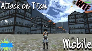 Aot Mobile Fangame by Julhiecio Gameplay screenshot 1