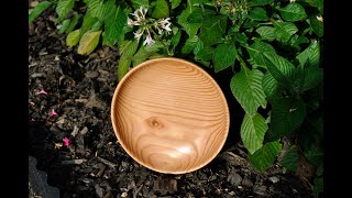 6 Woodturning - Shallow Bowl