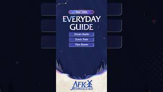 March 29th Everyday Guide!