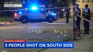 3 shot on South Side,  Chicago police say
