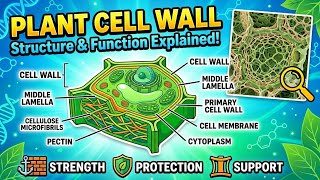 Full detailed explanation of Plants Cell wall | Biology | STEM