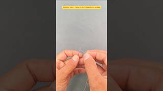 Part.2 A Great trick to put thread in a needle #diy #usashorts #usatrends #madeinusa #shorts