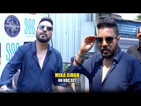 Mika Singh Arrive on KBC 18 Sets for a Special Episode!