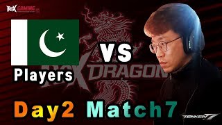 [Tekken7]KNEE vs THE DARK PRINCE(Pakistan Players) Day2 Match7, 20191129