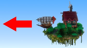 I Made a Sky Island MOVE in Minecraft