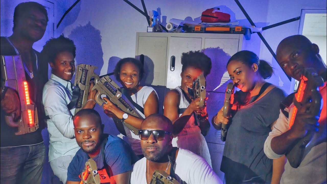 My son's 15th birthday laser party | vlog #733