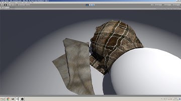Unity GPGPU real time cloth simulation