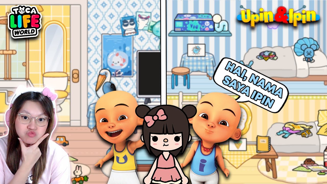 Dekor Rumah Serba Upin Ipin ?!! [Toca Life World Indonesia]