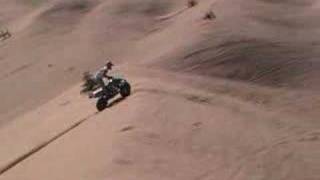 YFZ Jumping in Glamis