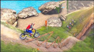 Jogo de moto jogo de moto de trilha jogo de corridas para Android screenshot 1