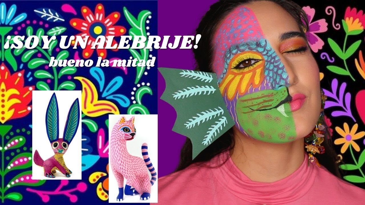 MAQUILLAJE DE ALEBRIJE PARA HALLOWEEN || Makeup Genie