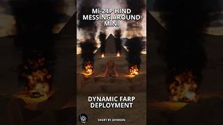 DCS: Mi-24P Hind Cargo Sling Deployment Dynamic Farp Base