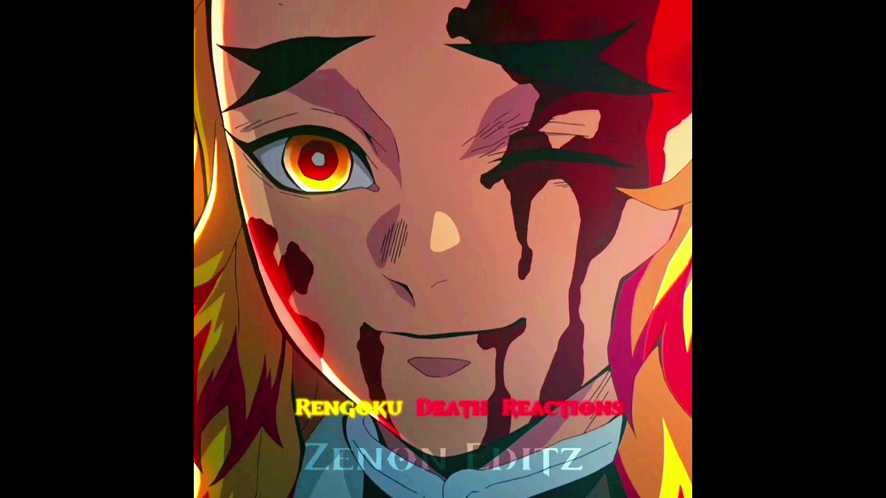 Saddest Death' in Demon Slayer! Rengoku Death Reactions!#demonslayer #shorts