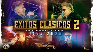 ♫ Éxitos Clásicos 2 - Carlos Alarcón Y Los Genios 🔥 Cumbia 2026