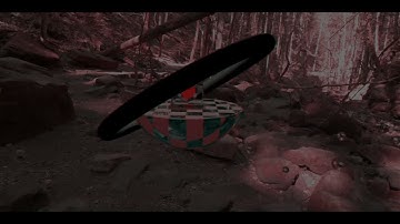 Ray Marching #Anaglyph #3D render 03 in #KodeLife at 2K 60fps [HDR]