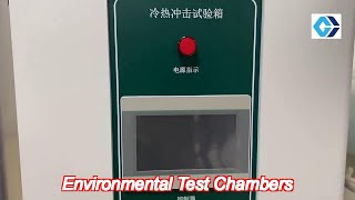 mechanical hot and cold thermal shock testing machine for environmental test oem
