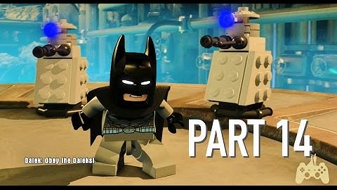 LEGO Dimensions Walkthrough Gameplay Part 14 - Dalek Emperor
