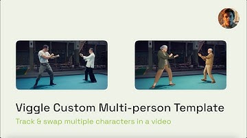 How to Create Your Custom Multi-Person Template on the Viggle app