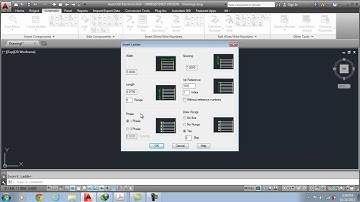 Creating and Modifying Ladders in AutoCAD Electrical 2014