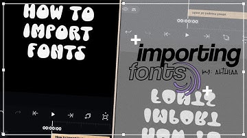 (android) how to import fonts in alight motion ver. 5.0 | prod. by thea (alight motion tutorial)