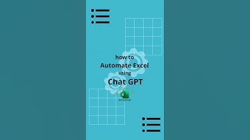 AUTOMATE EXCEL USING CHATGPT