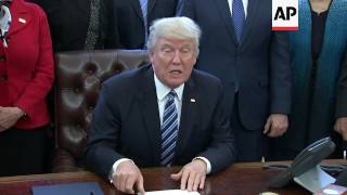 Trump Signs Order To Streamline Executive Branch