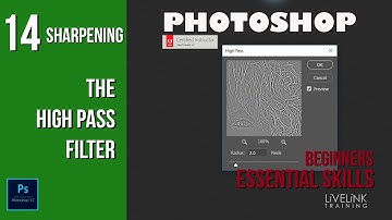 High Pass Filter: Photoshop Beginners Essential Skills