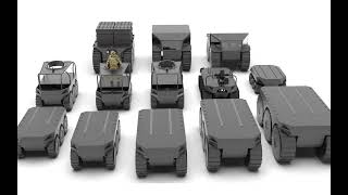 Trident UGV Line-up