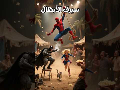 سيرك الأبطال الخارقين ضحك هيموتك    