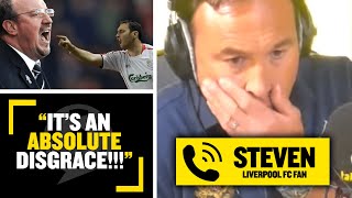 IT'S AN ABSOLUTE DISGRACE! LFC fan Steven SLAMS Rafa Benitez for wanting to become Everton manager