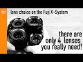 Review: the only 4 lenses you need for the  Fujifilm X System | with a lot of sample images