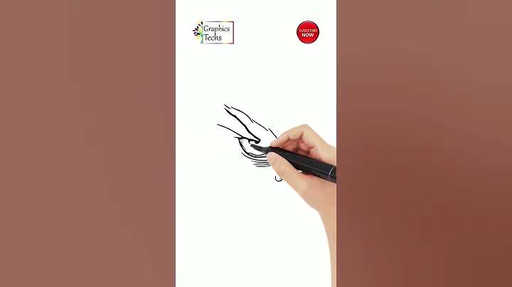 The Art🎨 #graphicstechs #animated #whiteboard #art #tutorial #eye #drawing #line  #graphicdesign