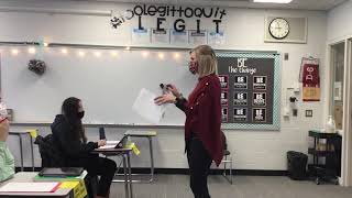 Explaining the graphic organizer for the body Paragraphs
