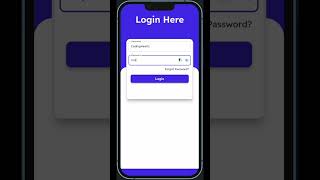 Login Screen UI | Flutter | FlutterFlow #flutterflow #loginscreen #uidesign #uiux Profile