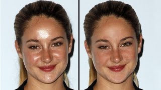 How to Remove Oil/sweat from face in Adobe Photoshop [in HINDI]