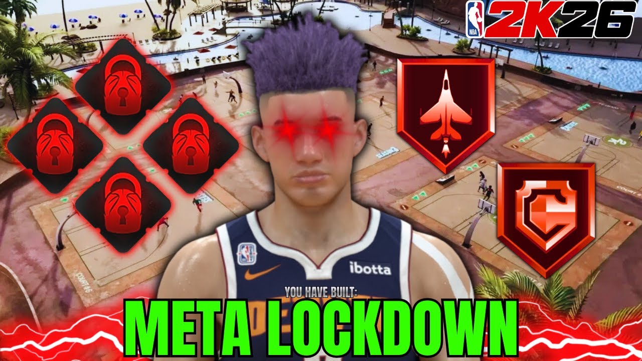 *NEW* META LOCKDOWN BUILD in NBA 2K26! 6'7 HOF CLAMP GAWD BUILD!